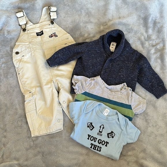 OshKosh B'gosh Other - OshKosh B’gosh and more - 4 piece set. Size 6  months